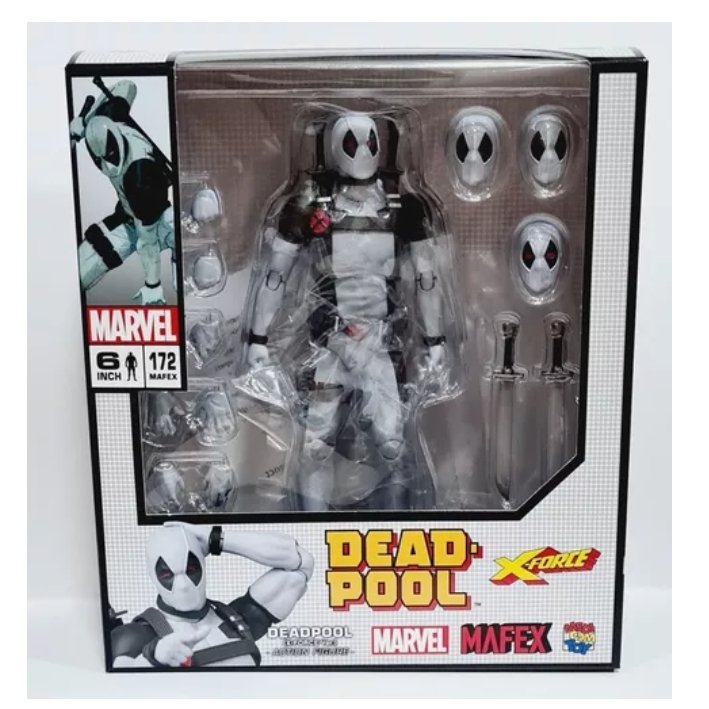 Figura De Accion Mafex Marvel Deadpool Xforce Coleccion 172_0 17516245
