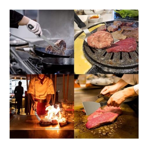 Kit De 15pcs Para Parrilla De Acero Inoxidable Profesional_5