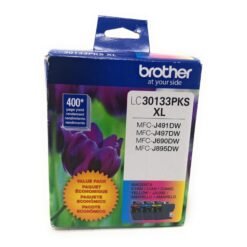 Cartucho Brother Tres Colores LC30133PKSXL Rinde 400 Paginas_1