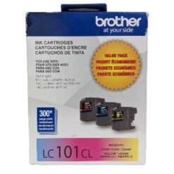 Cartucho Brother LC101CL Tinta A Color 3 pz Para 300 Paginas_0