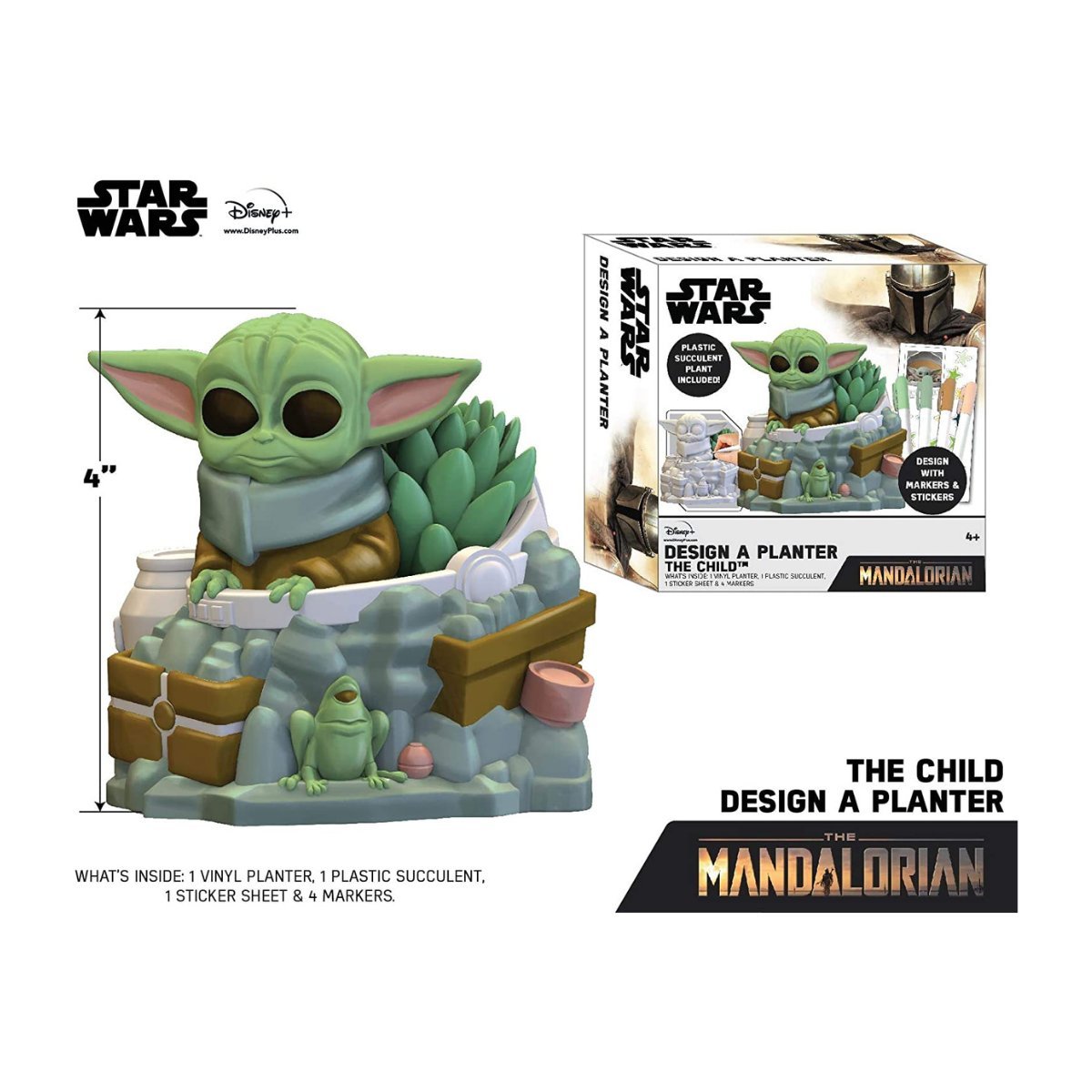 BabyYoda The Child Diseña Tu Maceta StarWarsMandalorian Tara_5 12753370