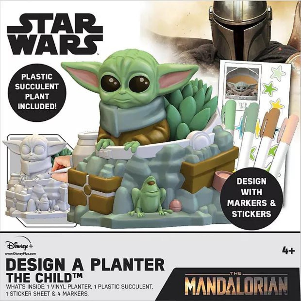 BabyYoda The Child Diseña Tu Maceta StarWarsMandalorian Tara_6 12753367