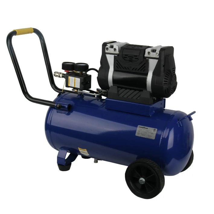 Compresor Aire Horizontal Libre De Aceite 8 Gal Para Piezas_0 14943926