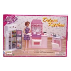 Set Juguetes Cocina Accesorio Muebles Muñecas My Fancy Life_0