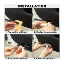 Luz de Cortesia luces led Auto Camioneta Infinity Luz Noche_4