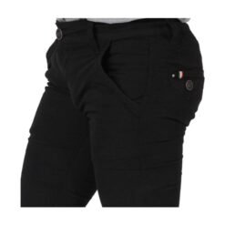 Pantalon Negro De Gabardina Marca Gevy Talla 32 Para Hombre_5