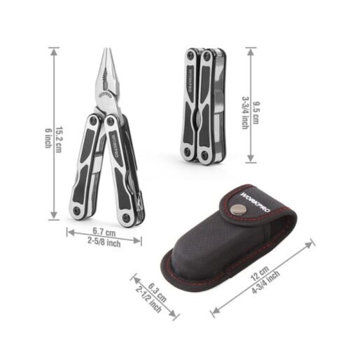 Multiherramienta 15 Pinza Alicate Plegable Acero Inoxidable_3