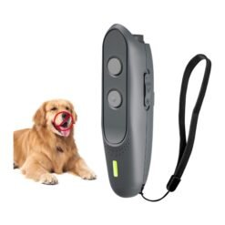 Ahuyentador Entrenador Ultrasonico Perros Color Negro PU30_0