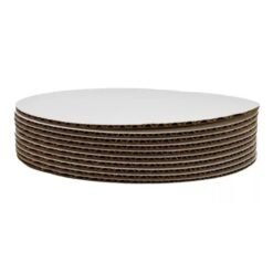 Base Para Pastel Disco Blanco Carton 16pz Diferentes Medidas_3