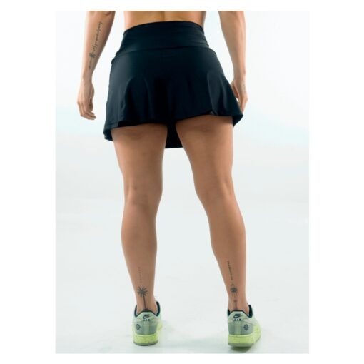 Short Falda De Licra Talla M Dama Malla Deportiva Gym Tennis_2