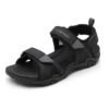 Sandalia Abierto Piso Velcro Dream Pairs Negro Caballero 9mx_0