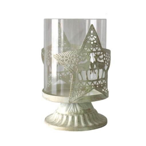 Porta Velas Cristal Decoracion Navideña Diferentes Diseños_3