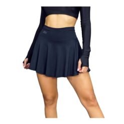 Short Falda De Licra Talla M Dama Malla Deportiva Gym Tennis_3