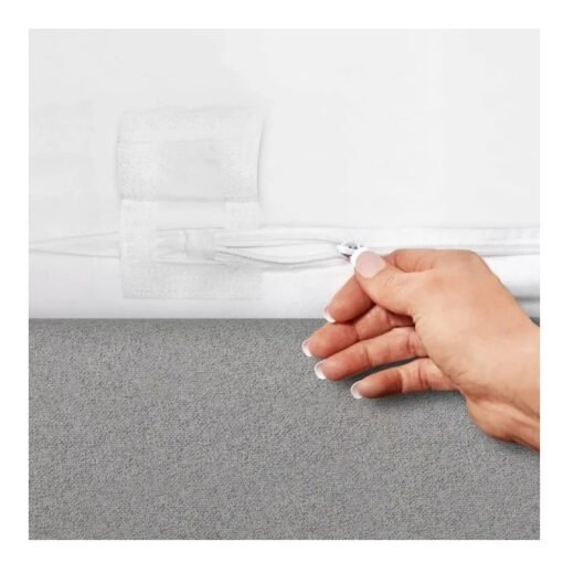 Allerease Protector Almohada Blanco Liso Comoda Poliester_3