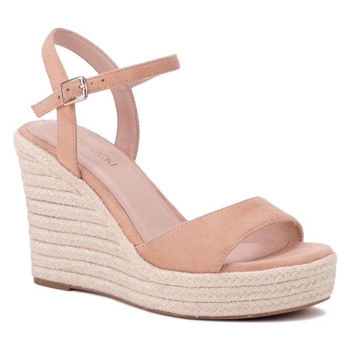 Tacones Color Nude Plataforma Corrida Alpargatas Talla 5mx_0 18602018