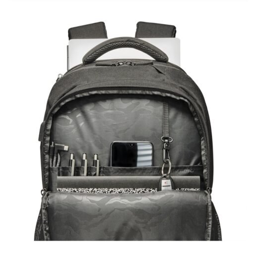 Mochila Para Computadora Backpack Austin Negro Solo New York_4