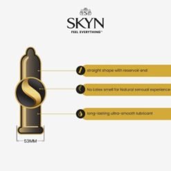 Condones Sin Latex (polisopreno) Skyn Original Con 24 Piezas_2