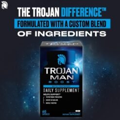 TROJAN Suplemento Diario 60 Capsulas Testosterona Man Boost_1