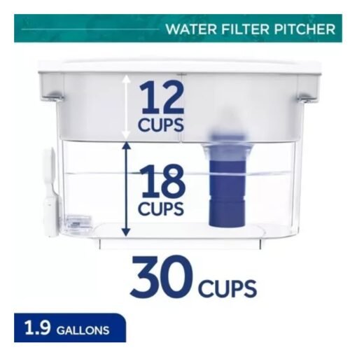 Dispensador Sistema Filtracion Agua Jarra Pur Plus 30 Tazas_2