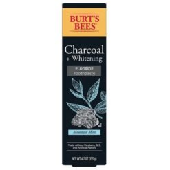 Burt's Bees Charcoal Pasta Dientes Crema Dental Menta Fluor_1