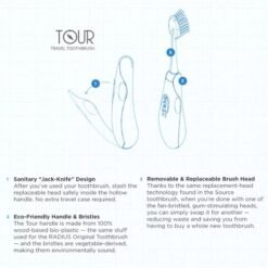 Radius Cepillo Dientes Para Viaje Con Cabeza Reemplazable_1