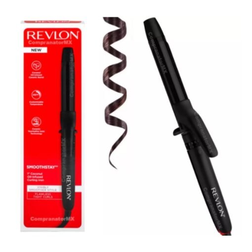 Revlon Rizadora Cabello Ceramica Turmalina Coco Ferro Pelo_0