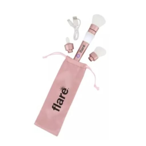 Brocha Para Maquillaje Led Flare 3 Cabezales Taste Beauty_2