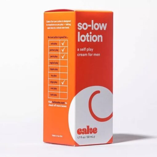 Lubricante Personal Intimo 1.7fl oz Marca CAKE so-low lotion_3
