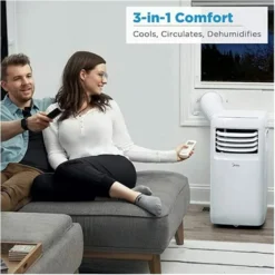 Aire Acondicionado Portatil Midea MAP05R1WWT 6000 BTU 115 V_3