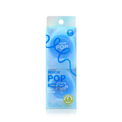 Pack 2 Hilos Dental Reach Pop Bucal Salud Sabor Menta 100m_0