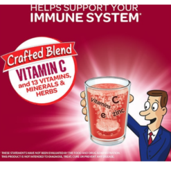 Airborne Vitamina C Sabor Fresa Tabletas Efervecentes 10 Pza_3