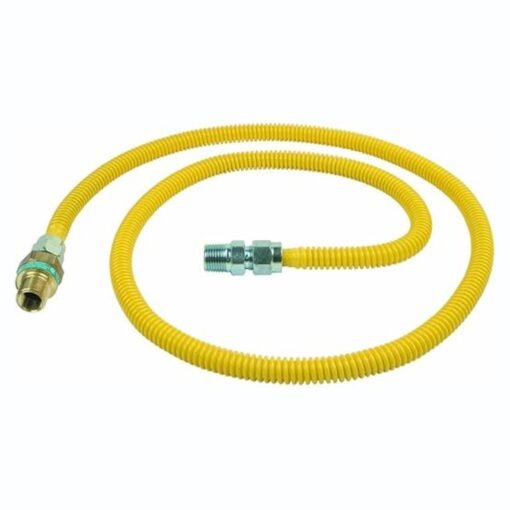Brasscraft Manguera Conectora Gas 1/2 pulg X 60 pulg Usado_2