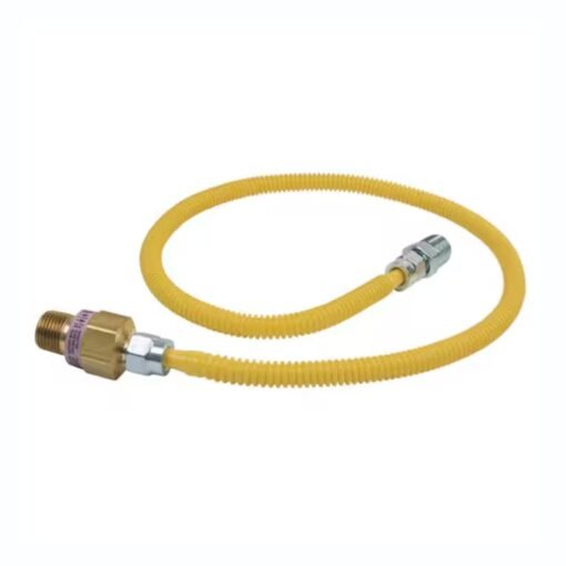 Brasscraft Manguera Conectora Gas 3/8 pulg X 48 pulg Usada_2