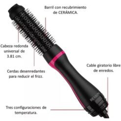 Revlon Cepillo Secador Voluminizador Redondo One Step Negro_3