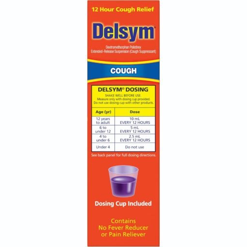 Delsym Jarabe Supresor de Tos Sabor Uva Para Adultos 148ml_2