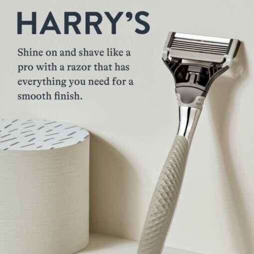Harrys Rastrillo Smoke Chrome con 2 Cartuchos de 5 Cuchillas_4