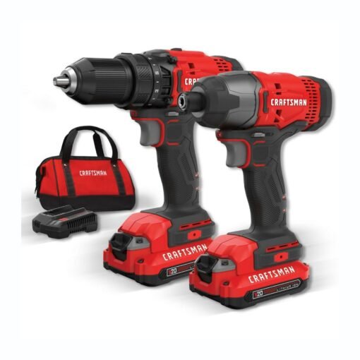 Craftsman Kit De Taladro Llave de Impacto Bateria CMCK200C2_0