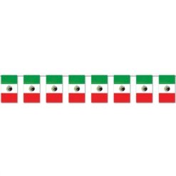 Banderines Colgantes Festivos Fiestas Patrias Mexicanas 10m_0