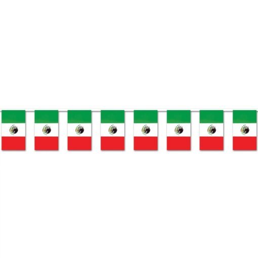 Banderines Colgantes Festivos Fiestas Patrias Mexicanas 10m_0
