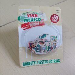 Confeti Festivo Fiestas Patrias Mexicanas Paquete 3 Piezas_3