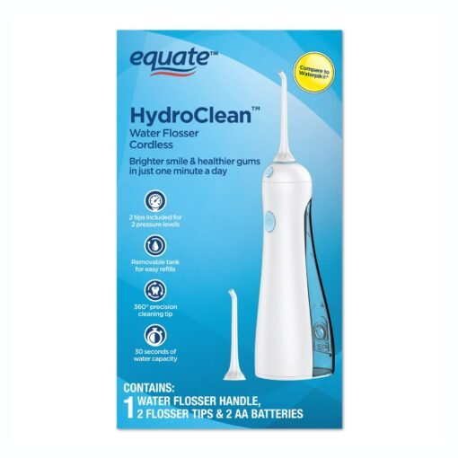 Equate Irrigador Dental HydroClean Color Blanco MD CKQN32EC1_4