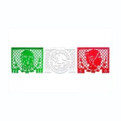 Guirnalda Papel Picado Tricolor Fiestas Patrias Mexicanas 6m_0