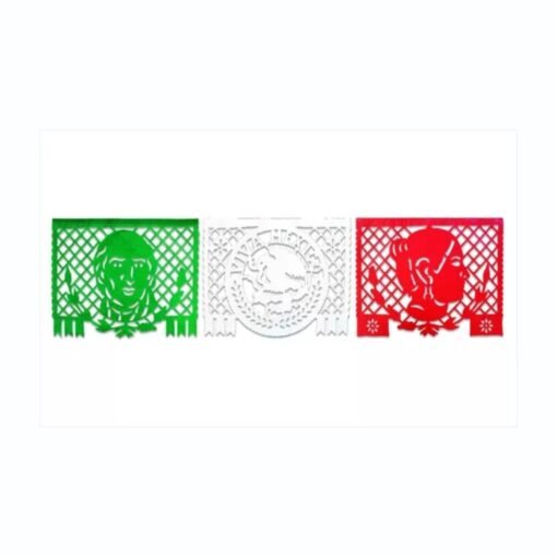 Guirnalda Papel Picado Tricolor Fiestas Patrias Mexicanas 6m_0