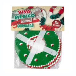 Guirnalda Decorativa Tricolor Fiestas Patrias Mexicanas 3m_2