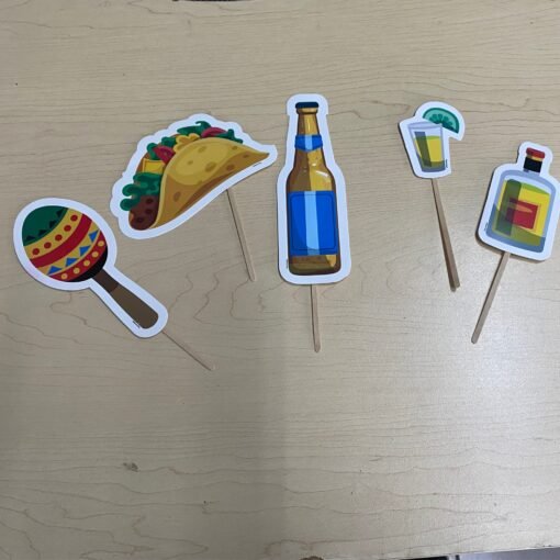 Photo Props Para Fiestas Patrias Mexicanas Incluye 10 Piezas_3