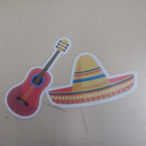 Photo Props Para Fiestas Patrias Mexicanas Incluye 10 Piezas_4