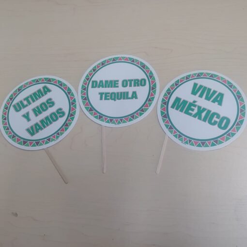 Photo Props Para Fiestas Patrias Mexicanas Incluye 10 Piezas_5