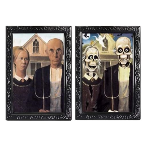 Marco 3d Foto Cambiante Decoracion Halloween Horror Fiestas_0