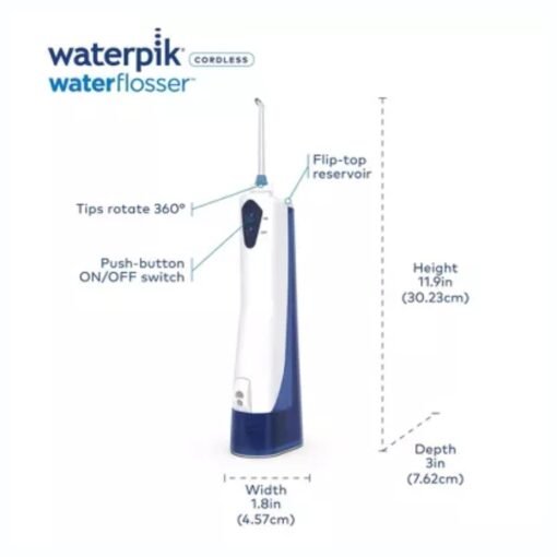 Waterpik Irrigador Bucal Cordless Mod WP 360W Blanco Usado_2