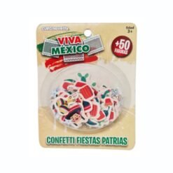 Confeti Festivo Fiestas Patrias Mexicanas Paquete 10 Piezas_0